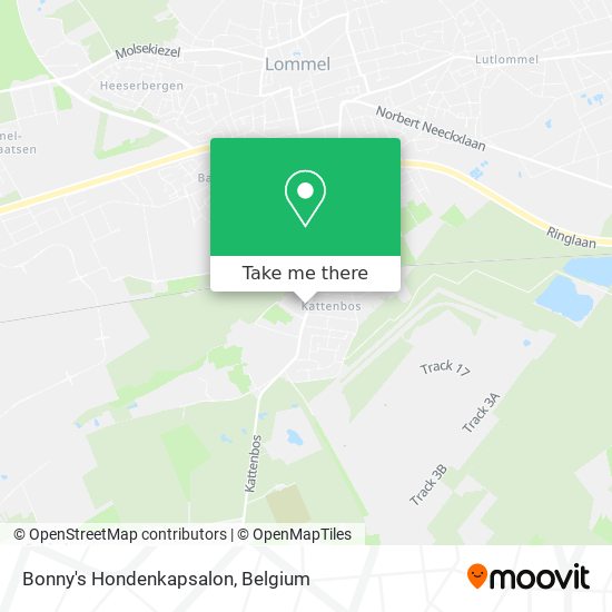 Bonny's Hondenkapsalon plan