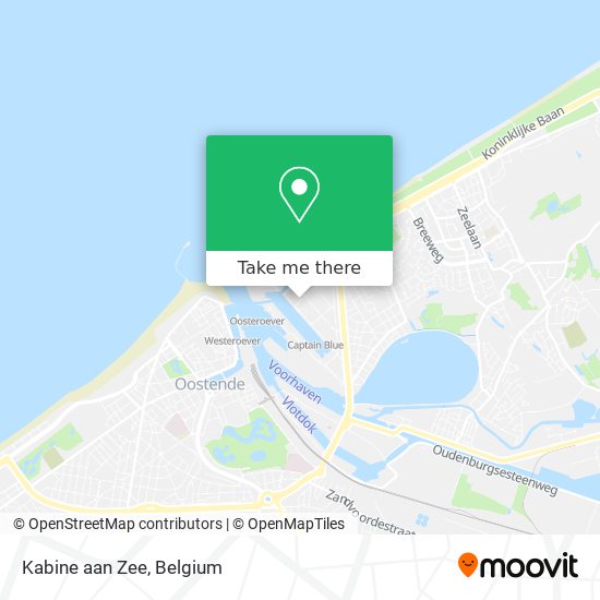 Kabine aan Zee map