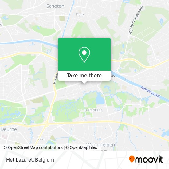 Het Lazaret map