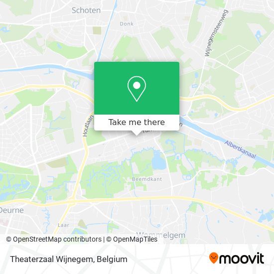 Theaterzaal Wijnegem map