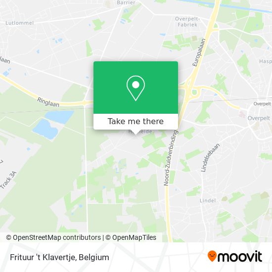 Frituur 't Klavertje map