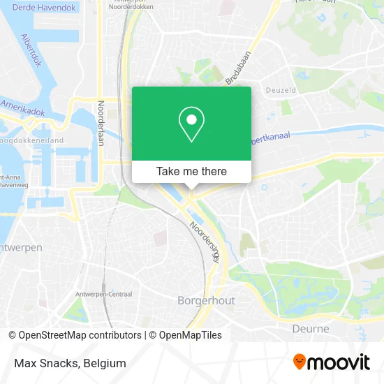 Max Snacks map