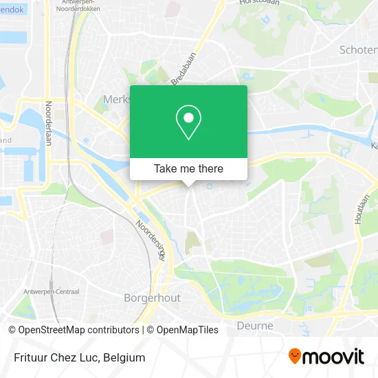 Frituur Chez Luc map
