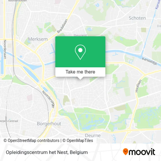 Opleidingscentrum het Nest map