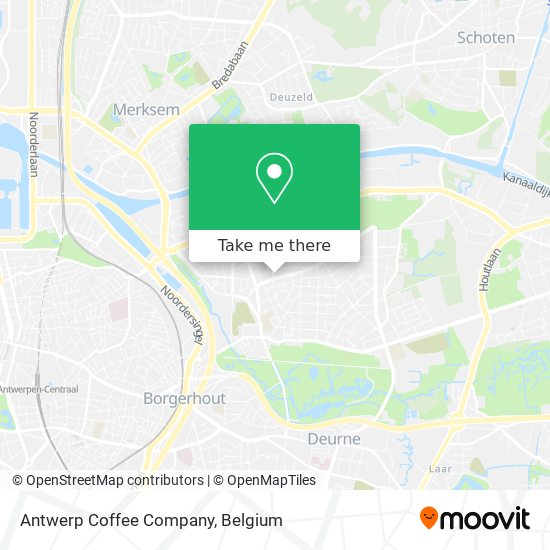 Antwerp Coffee Company map