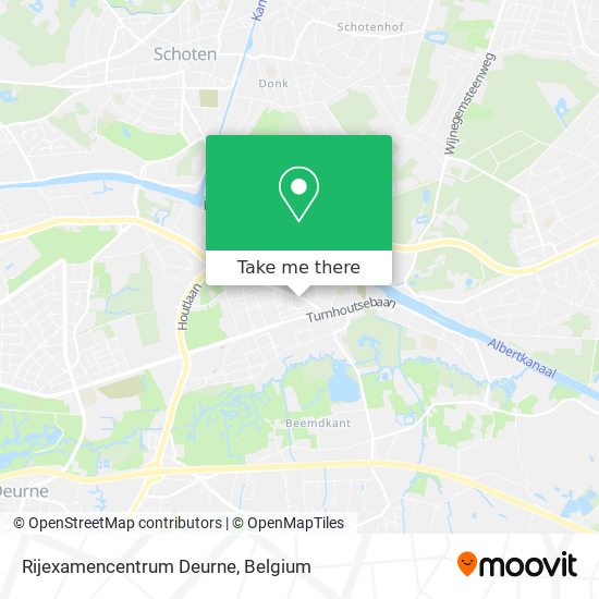 Rijexamencentrum Deurne map