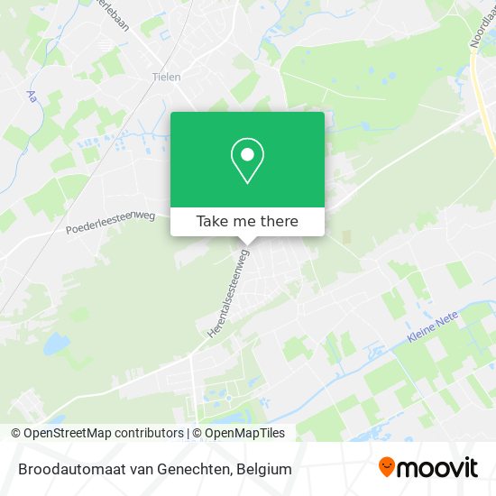 Broodautomaat van Genechten map