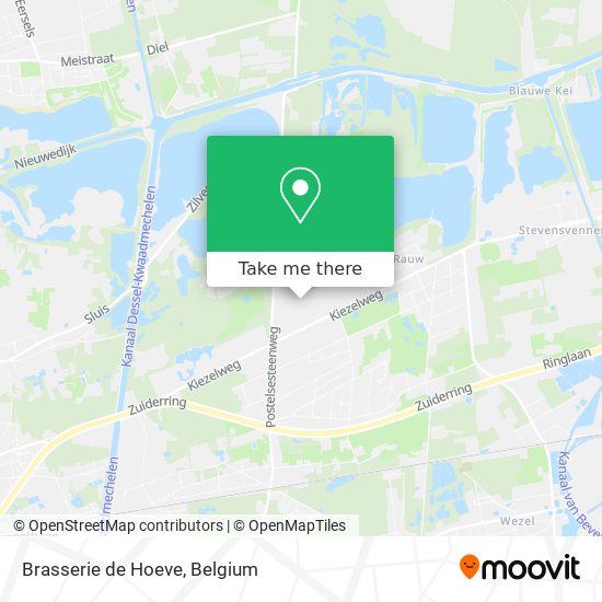 Brasserie de Hoeve plan