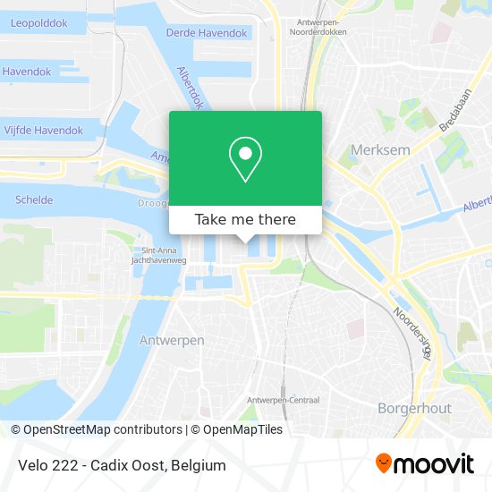 Velo 222 - Cadix Oost plan