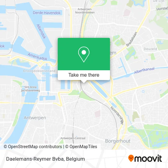 Daelemans-Reymer Bvba map