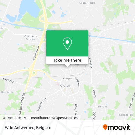 Wds Antwerpen map