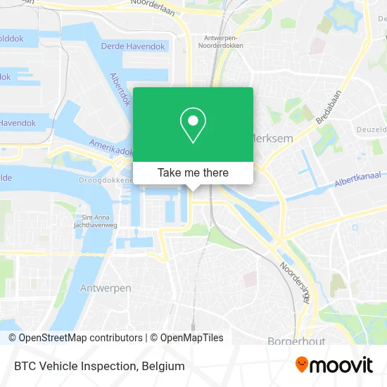 BTC Vehicle Inspection map