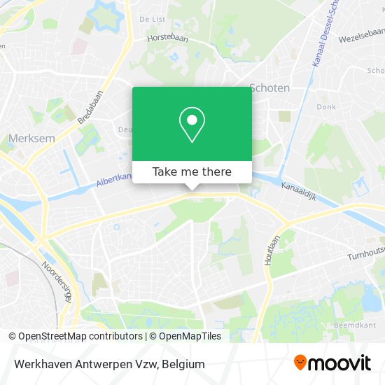 Werkhaven Antwerpen Vzw plan