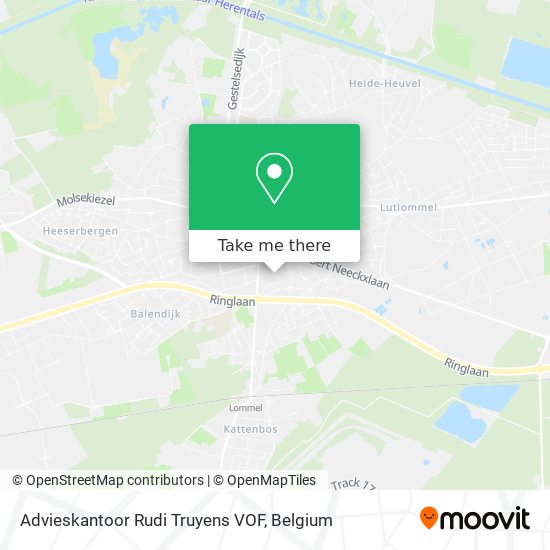 Advieskantoor Rudi Truyens VOF map
