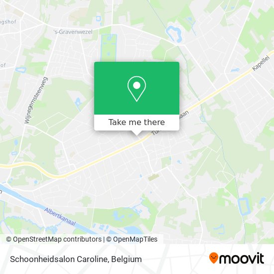 Schoonheidsalon Caroline plan