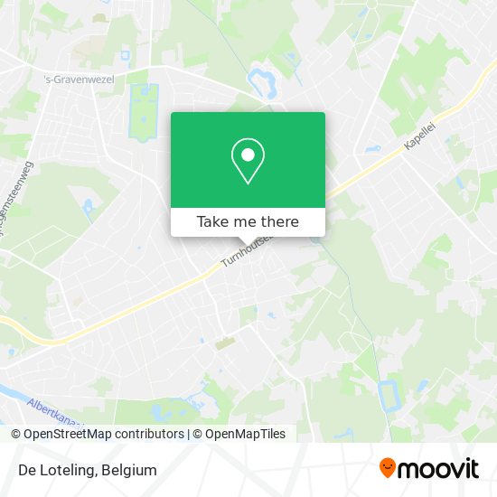 De Loteling map