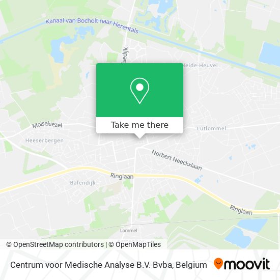Centrum voor Medische Analyse B.V. Bvba map