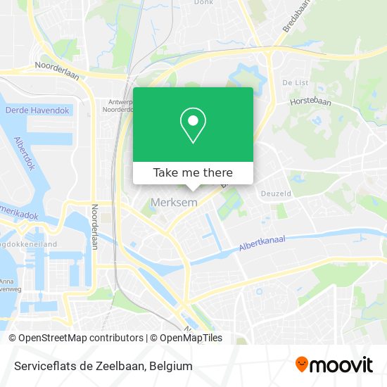 Serviceflats de Zeelbaan plan