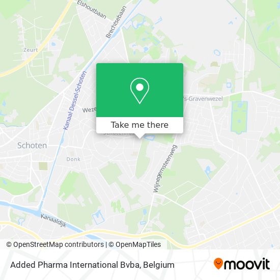 Added Pharma International Bvba map