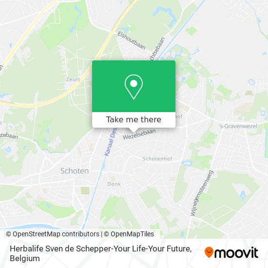 Herbalife Sven de Schepper-Your Life-Your Future map