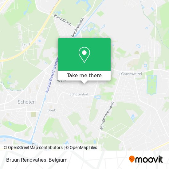 Bruun Renovaties map