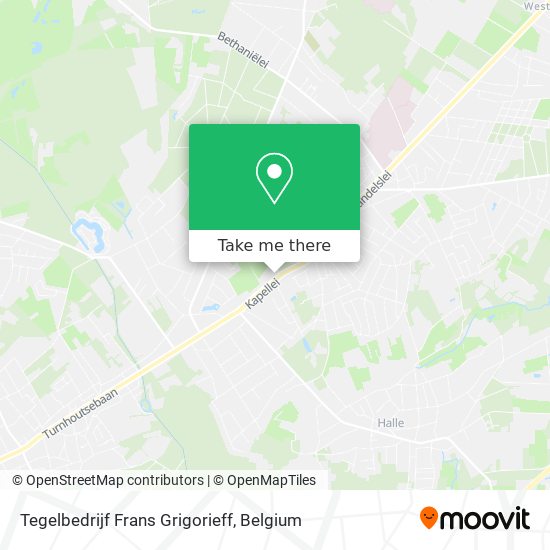 Tegelbedrijf Frans Grigorieff map