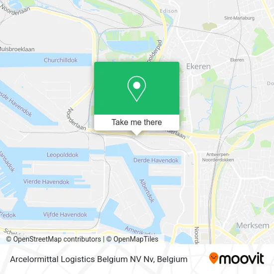 Arcelormittal Logistics Belgium NV Nv map