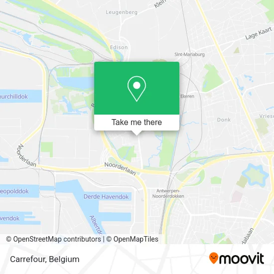 Carrefour map