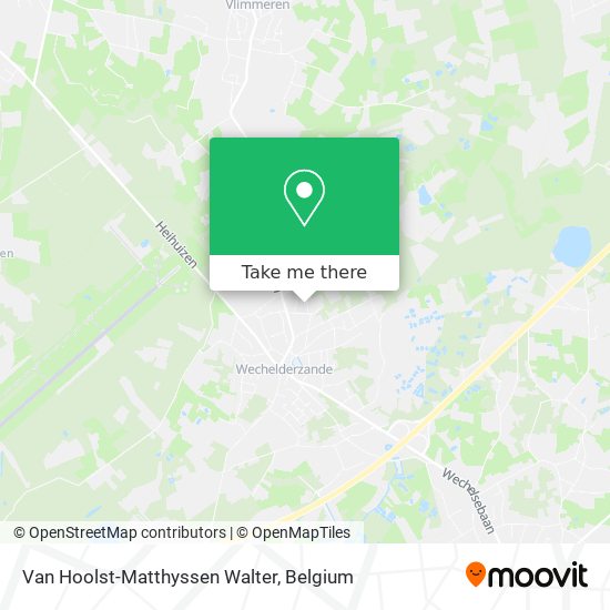 Van Hoolst-Matthyssen Walter map