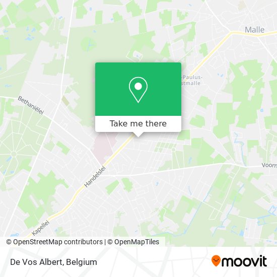 De Vos Albert map