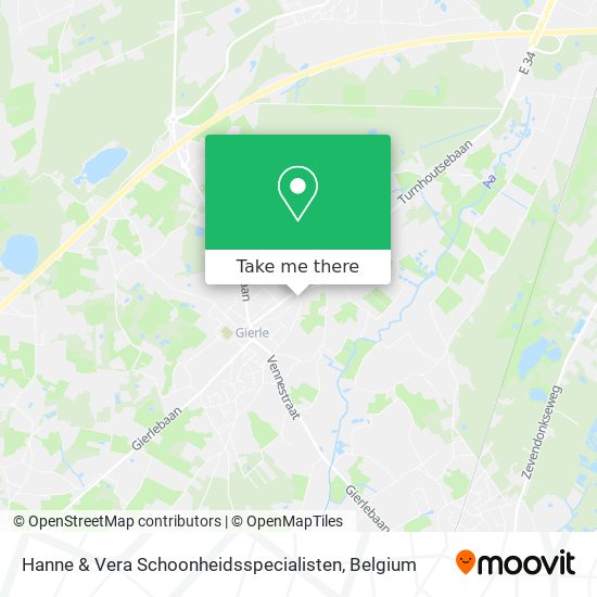 Hanne & Vera Schoonheidsspecialisten map