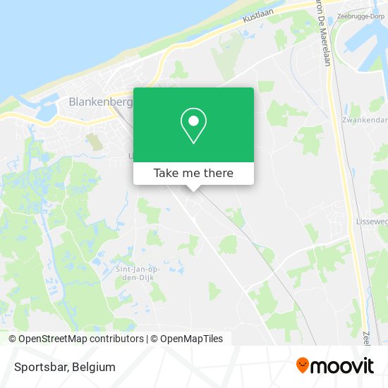 Sportsbar map