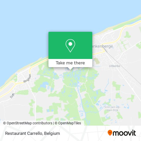 Restaurant Carrello plan