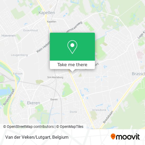 Van der Veken/Lutgart map