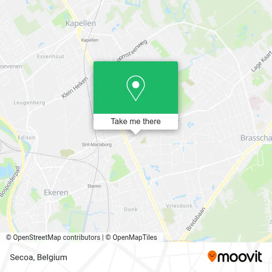 Secoa map