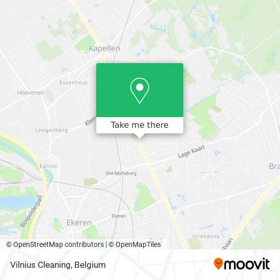 Vilnius Cleaning map