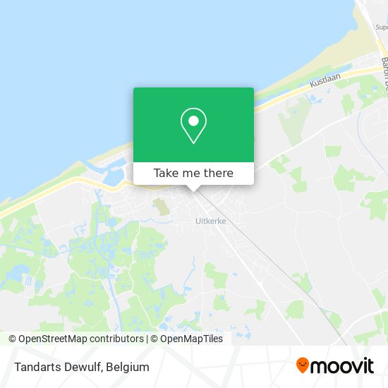 Tandarts Dewulf map