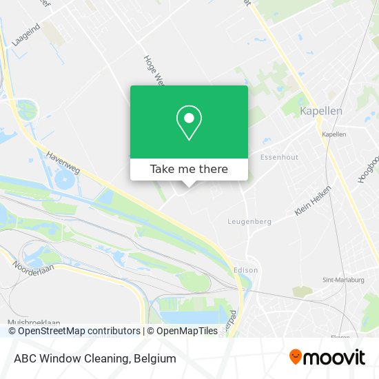 ABC Window Cleaning map
