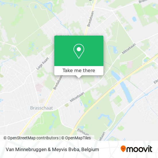 Van Minnebruggen & Meyvis Bvba map