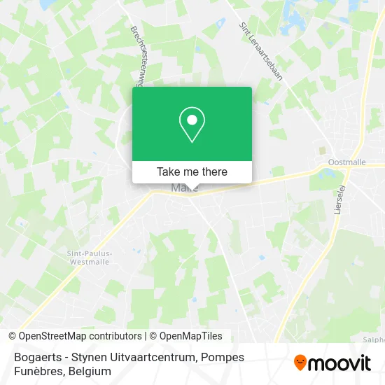 Bogaerts-Stynen Funeral Center map