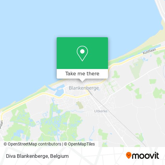 Diva Blankenberge plan