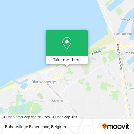 Boho Village Experience map