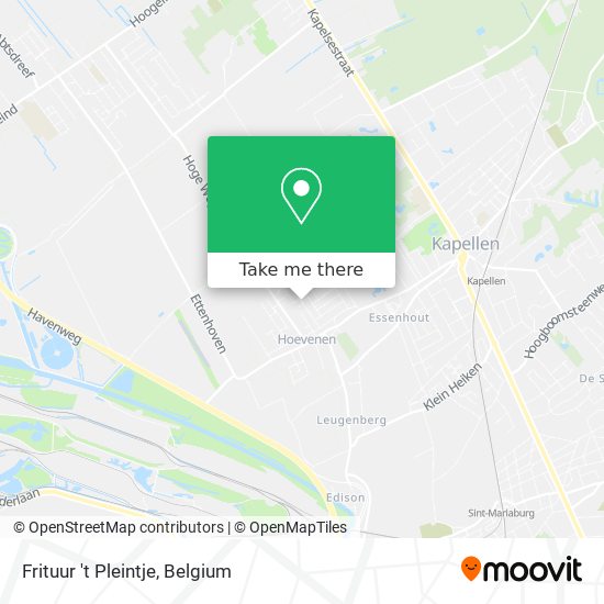 Frituur 't Pleintje map