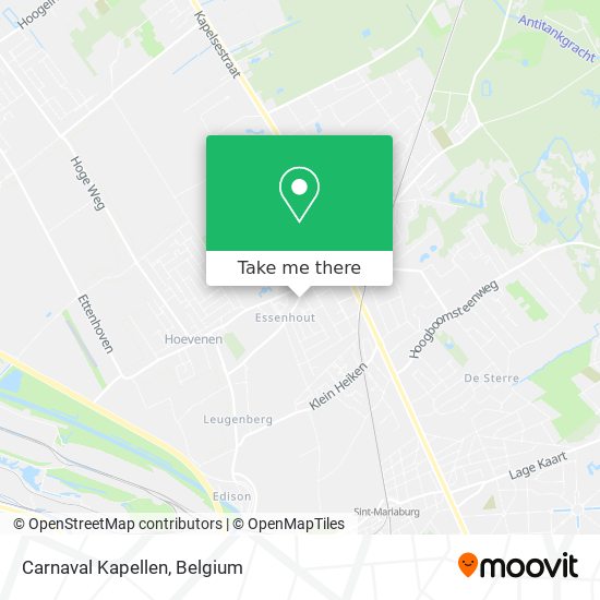 Carnaval Kapellen plan