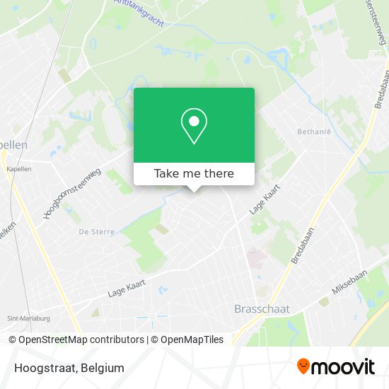 Hoogstraat map