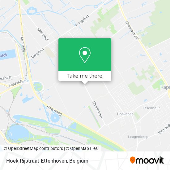 Hoek Rijstraat-Ettenhoven plan