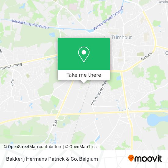 Bakkerij Hermans Patrick & Co map