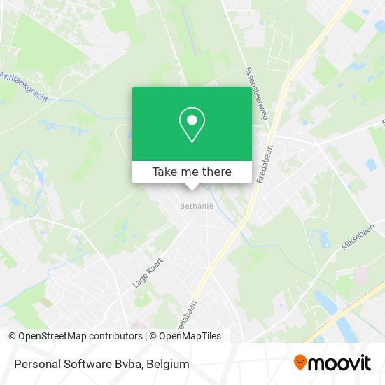 Personal Software Bvba map