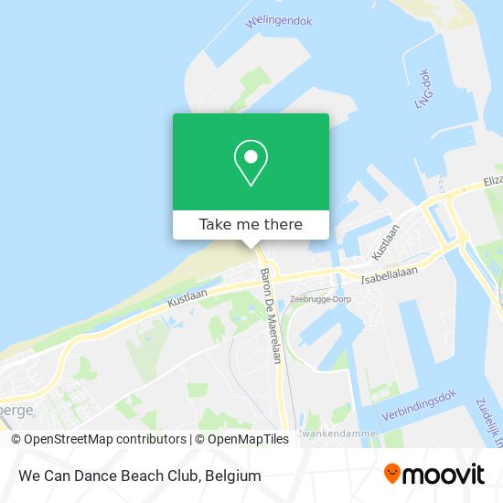 We Can Dance Beach Club map