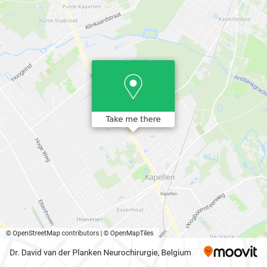 Dr. David van der Planken Neurochirurgie plan